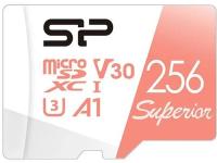 ���� ����� microSD 256GB Silicon Power Superior A1 microSDXC Class 10 UHS-I U3 100/80 Mb/s (SD �������)