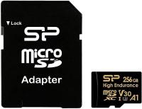 ���� ����� microSDXC 256GB Silicon Power SP256GBSTXDV3V1HSP High Endurance + adapter