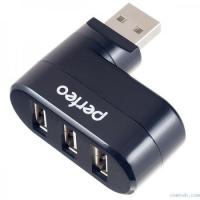 USB-HUB Perfeo PF-VI-H024 Black, 3 Port