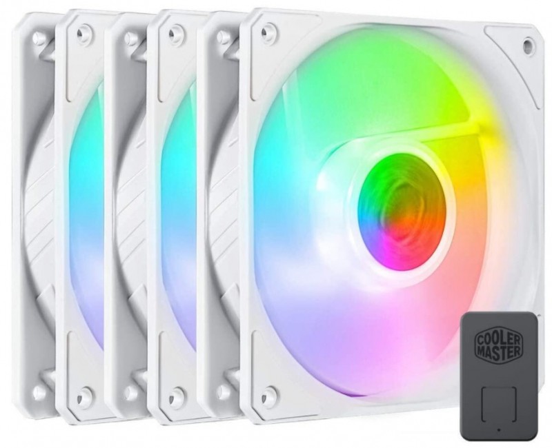    Cooler Master Sickleflow 120 ARGB White (MFX-B2DW-183PA-R1)