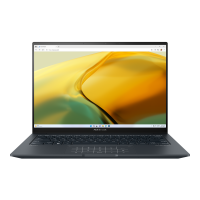 Ноутбук ASUS Zenbook 14 OLED UX3404VA-M9024X, 14.5" (2880x1800) OLED 120Гц/Intel Core i7-13700H/16ГБ LPDDR5/1ТБ SSD/Iris Xe Graphics/Windows 11 Pro, серый (90NB1081-M006C0)