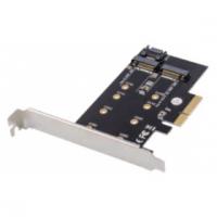 Exegate EX283713RUS  EXE-509 M.2 B key + M.2 M Key -> PCI-Ex4/SATA
