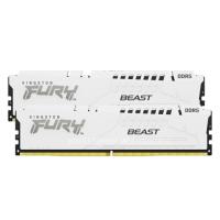  32GB (16GB x2) Kingston FURY Beast White , DDR5, DIMM, PC44800, 5600Mhz, XMP, CL40, (Kit of 2) (KF556C40BWK2-32) (retail)