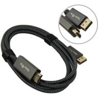 Кабель DisplayPort M-> HDMI M  Telecom TA561M-1.8M 4K@60Hz 1.8m,оплетка (7958820049859)