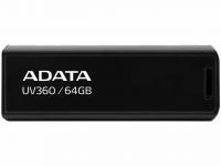 Флэш-накопитель ADATA AUV360-64G-RBK USB3.2 64GB