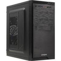 Exegate EX272746RUS  Minitower Exegate QA-412U Black, mATX, <XP450, Black, 120mm>, 2*USB+2*USB3.0, Audio