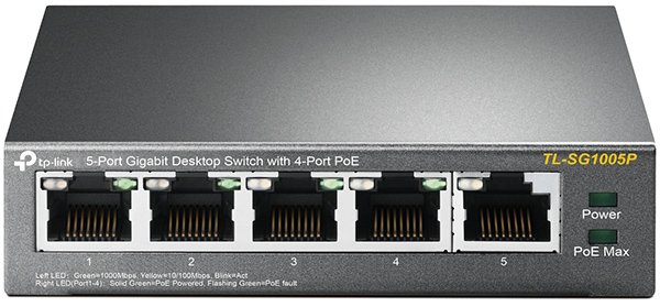 TP-Link TL-SG1005P 5-     4  PoE SMB