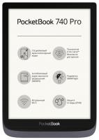 Книга электронная PocketBook 740 Pro 7,8'' E-Ink Carta 1872x1404 сенсорный, подсветка, 16Gb, Wi-Fi, Bluetooth, Защита от воды IPX8 (PB740-2-J-RU)