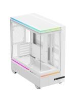 ������ Thermalright M10, Mini-Tower, TG, ARGB, no fans, 2xUSB-A 3.0, 1xUSB Type-C, mATX, mITX White