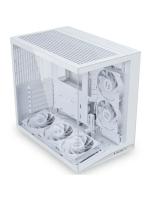 ������ Lian Li O11 Dynamic Mini V2 Flow / White / 5 x 120mm PWM Fan / Mid-Tower, TG / G99.O11DMIV2FW.R0