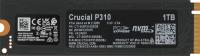   SSD Crucial P310 1TB PCIe Gen4 NVMe 2280 M.2 SSD CT1000P310SSD8