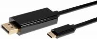 Кабель-адаптер USB 3.1 Type-Cm --> DP(m) Aopen/Qust ACU422C-1.8M 4K@60Hz, 1,8m