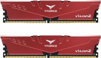   DIMM TEAMGROUP T-Force Vulcan Z 32GB (16GB x2) DDR4-3600 Red (TLZRD432G3600HC18JDC01)