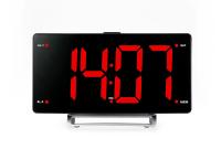 Радиобудильник Hyundai H-RCL246 черный LCD подсв:красная часы:цифровые FM
