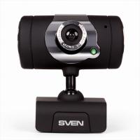Веб-камера SVEN IC-545 чёрная (1280 x 1024, микрофон, USB)