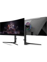 ������� 34" CBR MG-3401, IPS, UWQHD 2K 3440x1440, 165��, 1��, 350��/�2, �������� 2*3W, HAS, Pivot, 2*DP/2*HDMI/4*USB3.0, ������� ��, ������, ������  HDMI/DP [LCD-MG3401-OPC]