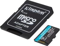 ���� ����� microSDXC 512GB Kingston SDCG4/512GB Canvas Go! Plus V10 A2 + adapter