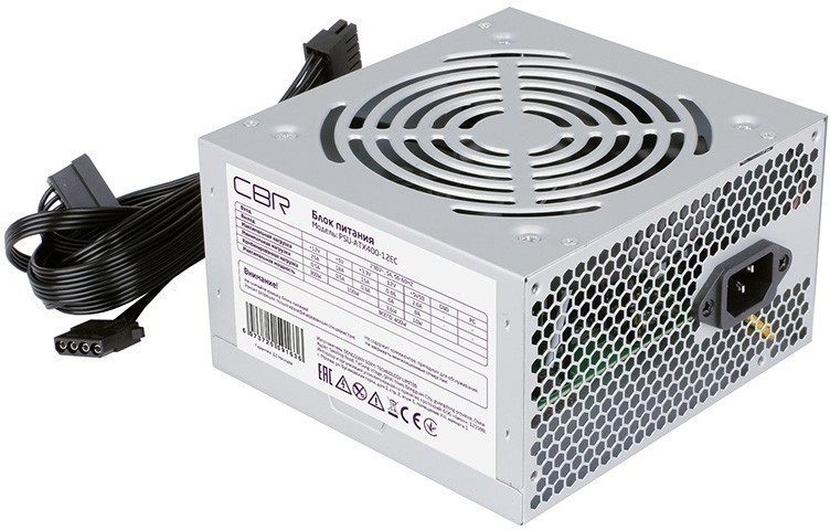   400W CBR PSU-ATX400-12EC OEM  400 , ATX12V,  120 