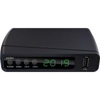 DVB-T2/C приставка «STREAM» для цифрового TV, Wi-Fi, IPTV, HDMI, 2 USB, DolbyDigital, пульт ДУ (PF_A4351)