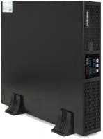  On-line ExeGate PowerExpert ULS-1000.LCD.AVR.C13.USB.RS232.SNMP.2U 1000VA/1000W,  Black