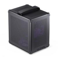  JONSBO C6 Handle Black  , mini-ITX, micro-ATX, 