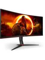 ������� AOC CU34G2XP 34" Black-Red (VA, ���������, 3440x1440, 180Hz, 1 ms, 178�/178�, 300 cd/m, 80M:1, +2xHDMI 2.0, +2xDisplayPort 1.4, +4xUSB 3.0, +MM, +����������� �� ������)