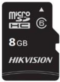 Карта памяти 8Gb MicroSD Hikvision C1 (HS-TF-C1/8G)