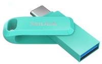 USB  SanDisk Ultra Dual Drive Go USB Type-CTM Flash Drive 64GB Tiffany Green