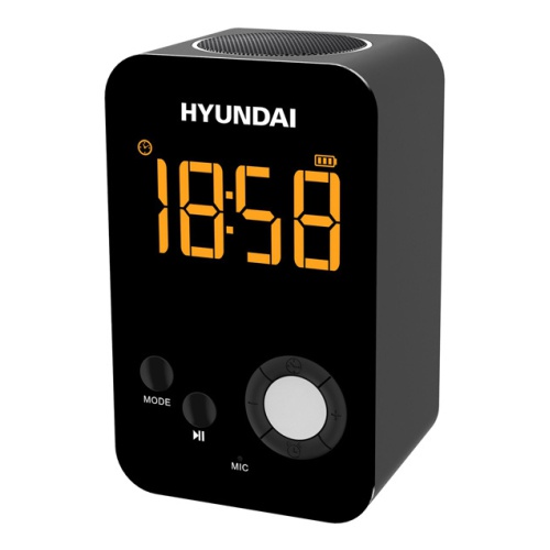 Радиобудильник HYUNDAI H-RCL300, черный