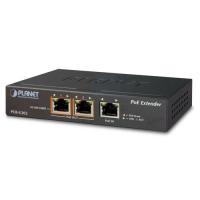 PoE ����������� Planet POE-E202 1-Port 802.3at PoE+ to 2-Port 802.3af/at Gigabit PoE Extender