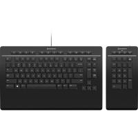 3DCONNEXION 3DX-700092 3Dconnexion Keyboard Pro with Numpad, US-International