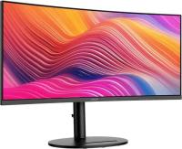  34" MSI Modern MD342CQP Black (VA, 3440x1440, HDMI+HDMI+DP+Type C (98W), USB Hub, 4 ms, 178/178, 300 cd/m, 3500:1, 120Hz, Curve 1500R)