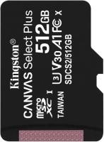 ���� ����� microSDXC 512GB Kingston SDCS3/512GBSP Canvas Select Plus w/o adapter