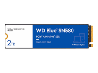    / WD SSD Blue SN580 NVMe, 2000GB, M.2(22x80mm), NVMe, PCIe 3.0 x4, 3D TLC, R/W 3500/3500MB/s, IOPs 600 000/600 000, TBW 900