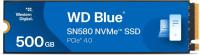   SSD Western Digital M.2 2280 500GB Blue SN580 WDS500G3B0E PCIe Gen4x4 with NVMe, 3D TLC NAND