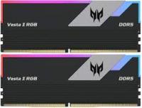   32Gb (2x16) Acer Predator Vesta II RGB, DDR5, 6000Mhz CL32 (32-38-38-76) 1.35V Black  