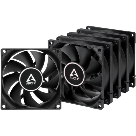 ����������� ��� ������� ARCTIC F8 PWM PST (Black) Value pack (5pc) (ACFAN00261A)