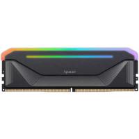   Apacer  DDR5  16GB  6200MHz DIMM NOX RGB Black Gaming Memory CL40 1.35V (Retail) 2048*8  Heat Sink (Retail) 3 years (AH5U16G62C532NBAA-1)