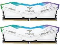   32GB (2x16GB) TEAMGROUP T-Force Delta RGB, DDR5, 6800MHz CL34 (34-44-44-84), 1.4V / FF4D532G6800HC34BDC01 / White