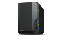 Сетевое хранилище Synology  DS220+ DC 2,0GhzCPU/2GB(upto6)/RAID0,1/up to 2HDDs SATA(3,5' 2,5')/2xUSB3.0/2GigEth/iSCSI/2xIPcam(up to 25)/1xPS /2YW (repl DS218+)
