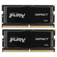 ������ SO-DIMM DDR 5 DIMM 16Gb PC38400, 4800Mhz, Kingston FURY Impact, CL38 (Kit of 2) KF548S38IBK2-16 retail