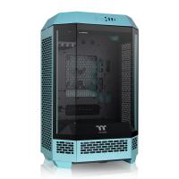  Thermaltake The Tower 300 Turquoise   mATX 11x120mm 5x140mm 2xUSB3.0 1xUSB3.1 audio bott PSU (CA-1Y4-00SBWN-00)