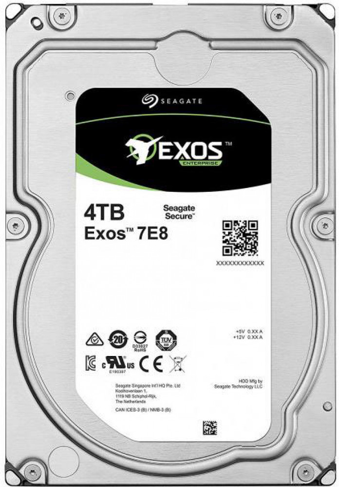   4Tb SATA-III Seagate Exos 7E8 (ST4000NM000A)