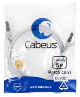 - Cabeus PC-FTP-RJ45-Cat.5e-1m-LSZH F/UTP,  5, 2xRJ45/8p8c, , , LSZH, 1 