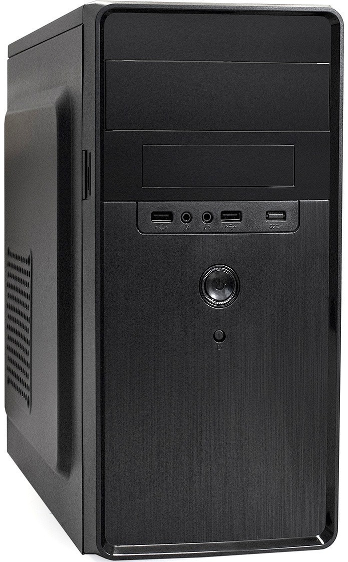  Exegate BA-309 500W Black mATX, Mini-ITX, Mini-Tower, 500 , 2xUSB 2.0, Audio