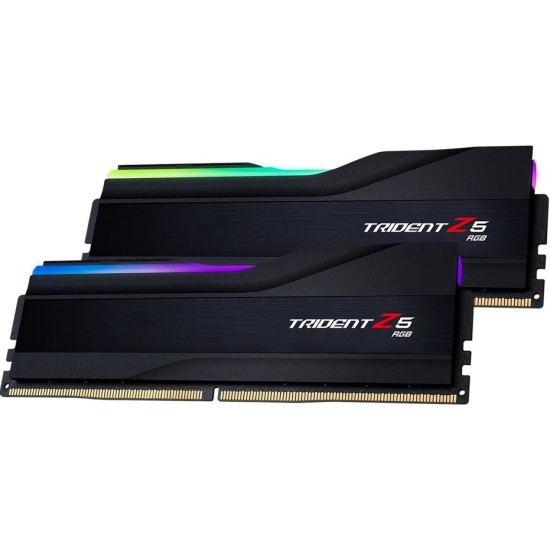   32GB (2x16GB) G.SKILL TRIDENT Z5 RGB, DDR5, 7200MHz, CL34 (34-45-45-115),1.4V Black (F5-7200J3445G16GX2-TZ5RK)