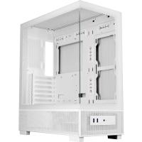 ������ XASTRA Q500-0F White ATX/Aquarium/Screewless/no fans/ Q500-0F-WH