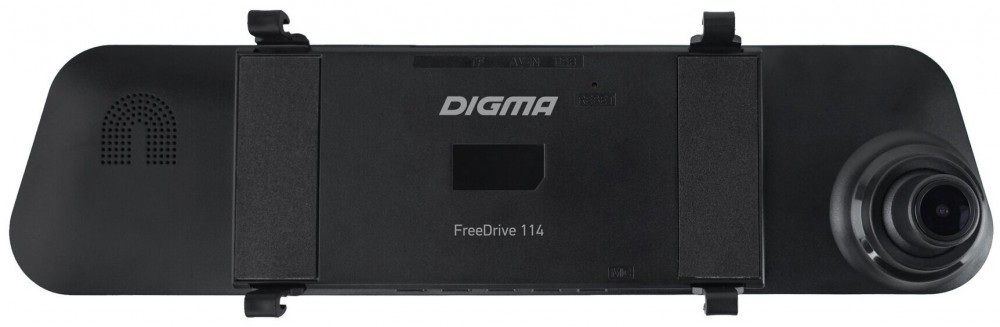 Видеорегистратор Digma FreeDrive 114 черный 1.3Mpix 1080x1920 1080p 140гр. GP2247E