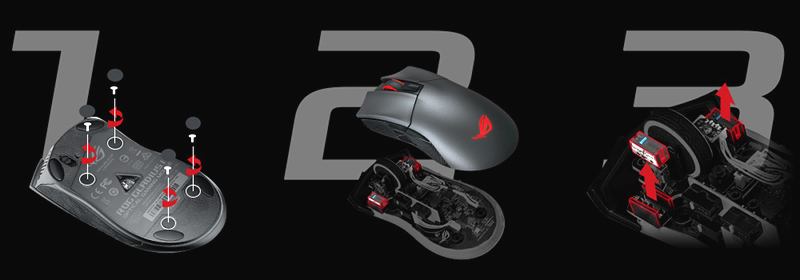 ���� ASUS ROG Gladius II Wireless