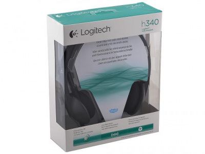 ��������� Logitech Stereo Headset H340 USB 981-000475